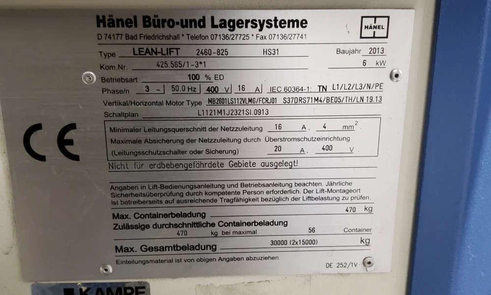 Hänel Lean Lift